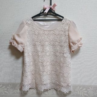 パターンフィオナ(PATTERN fiona)のパターンフィオナ♡お花レースブラウス(シャツ/ブラウス(半袖/袖なし))