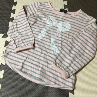 コムサイズム(COMME CA ISM)のコムサイズム♡ボーダー長袖Tシャツ♡110(Tシャツ/カットソー)