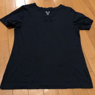 ジーユー(GU)のGUTシャツ ネイビー(Tシャツ(半袖/袖なし))