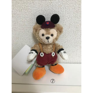 ダッフィー(ダッフィー)のダッフィー ぬいぐるみバッジ ⑦(キャラクターグッズ)