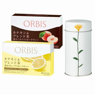 オルビス(ORBIS)のカテキン＆ブレンド茶 キャニスターセット(健康茶)