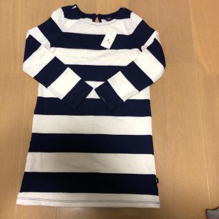 ギャップ(GAP)のギャップ ワンピース GAP ボーダーワンピ 紺と白 110(ワンピース)