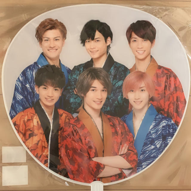 SixTONES うちわセット エンタメ/ホビーのタレントグッズ(アイドルグッズ)の商品写真