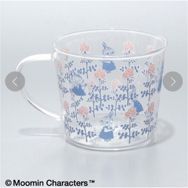 AfternoonTea(アフタヌーンティー)のMoomin×Afternoon Tea/耐熱マグカップ ピンクブルー インテリア/住まい/日用品のキッチン/食器(グラス/カップ)の商品写真