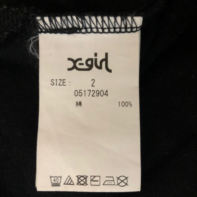 X-girl(エックスガール)のX-girl BIGシルエットTシャツ  レディースのトップス(Tシャツ(半袖/袖なし))の商品写真