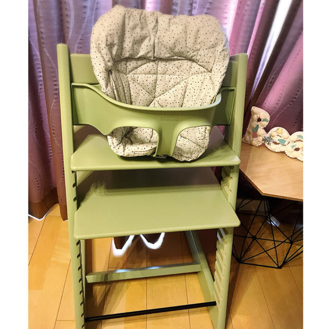 Stokke(ストッケ)のストッケstokke トリップトラップ ベビークッションソフトスプリンクル キッズ/ベビー/マタニティの寝具/家具(その他)の商品写真