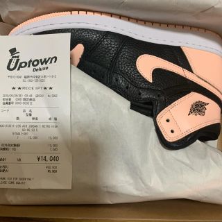 ナイキ(NIKE)のnike airjordan1 crimson tint(スニーカー)