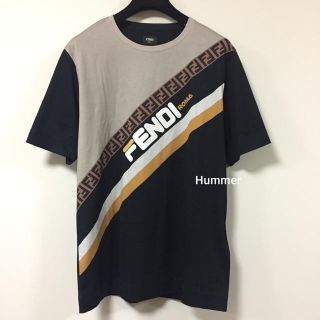 フェンディ(FENDI)の国内直営品 FENDI MANIA フェンディ ロゴ Ｔシャツ 即完 新品未使用(Tシャツ/カットソー(半袖/袖なし))