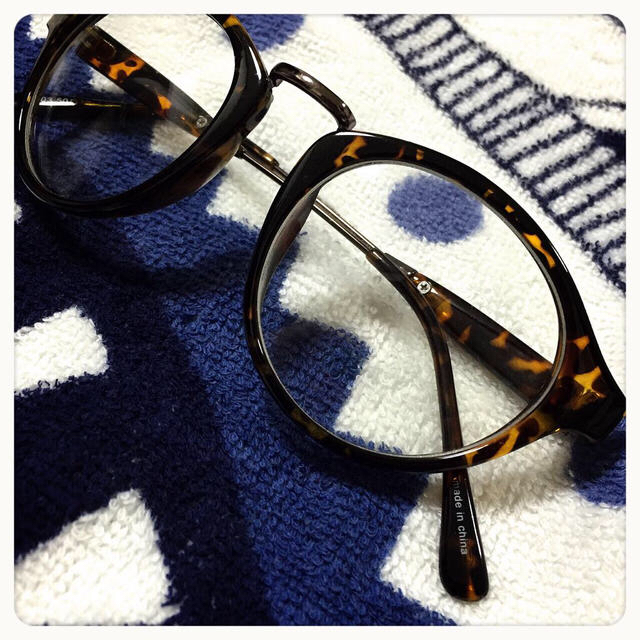 Ungrid(アングリッド)のUngrid＊ヴィンテージ伊達眼鏡 レディースのファッション小物(サングラス/メガネ)の商品写真