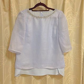 ジャスグリッティー(JUSGLITTY)のジャスグリッティー♡今期ビジューブラウス(シャツ/ブラウス(長袖/七分))