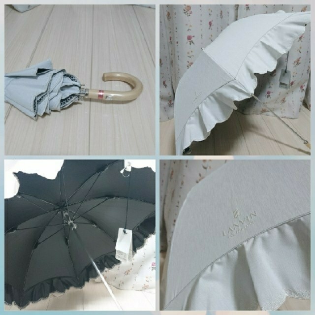 LANVIN(ランバン)のLANVIN 日傘 新品 晴雨兼用 レディースのファッション小物(傘)の商品写真