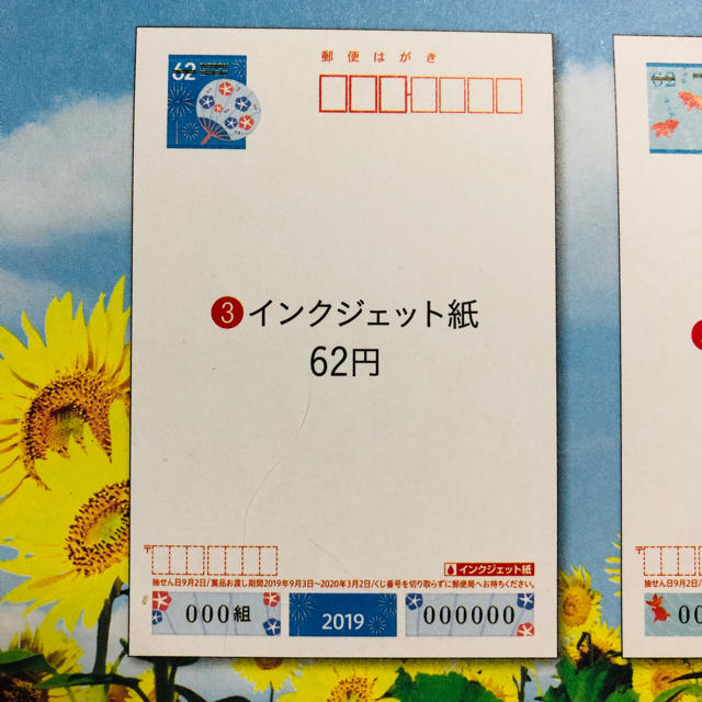 かもめーる2019年 インクジェット100枚の通販 by kamine ran｜ラクマ