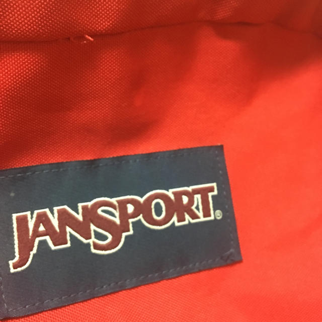 JANSPORT(ジャンスポーツ)のジャンスポーツ 赤リュック レディースのバッグ(リュック/バックパック)の商品写真