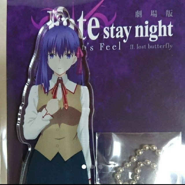 Fate 桜 アクリルマスコット エンタメ/ホビーのアニメグッズ(キーホルダー)の商品写真