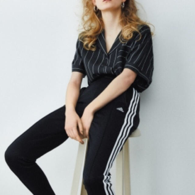 moussy adidas コラボパンツ