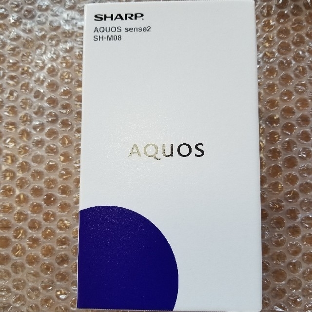 SHARP AQUOS sense2 SH-M08 ホワイトシルバー