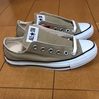 コンバース(CONVERSE)のコンバース ベージュ 23.5(スニーカー)