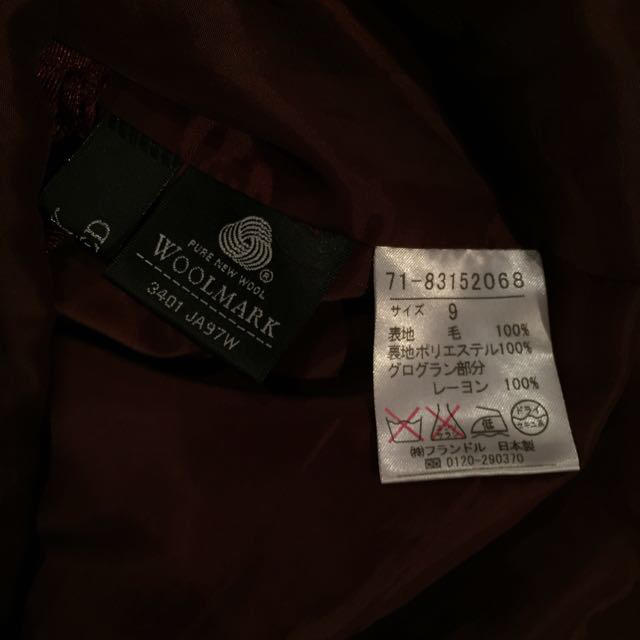 INED(イネド)のINED 冬物スカート レディースのスカート(ミニスカート)の商品写真