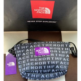 ザノースフェイス(THE NORTH FACE)のノースフェイス ロゴメッシュポーチ S ブラック(ショルダーバッグ)