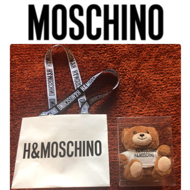 MOSCHINO(モスキーノ)の【希少品♡VIPイベント】モスキーノ H&M iPhone テディベア カバー スマホ/家電/カメラのスマホアクセサリー(モバイルケース/カバー)の商品写真
