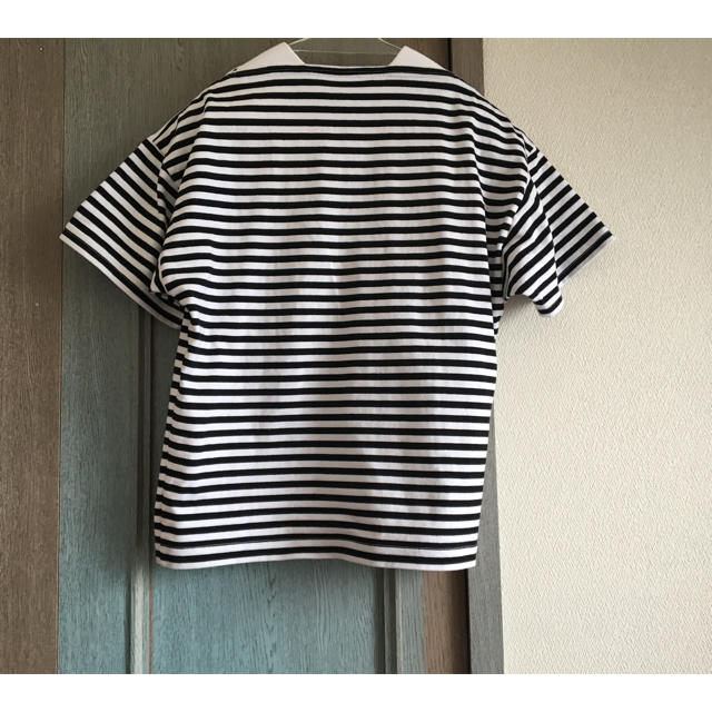 HYKE(ハイク)のハイク ボーダーTシャツ プルーオーバー   カットソー スウェット  レディースのトップス(Tシャツ(半袖/袖なし))の商品写真