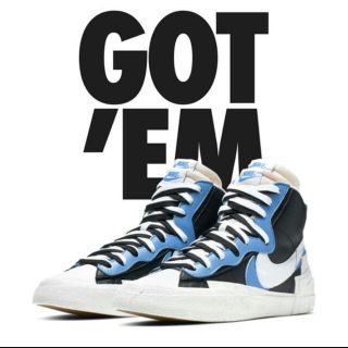 サカイ(sacai)のNIKE×sacai ナイキ ブレーザー MID SACAI(スニーカー)