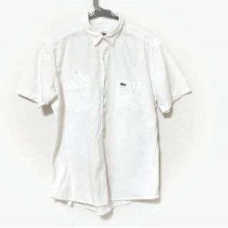 ラコステライブ(LACOSTE L!VE)の美品　ラコステ　半袖シャツ　オーバーホール　メンズ(シャツ)