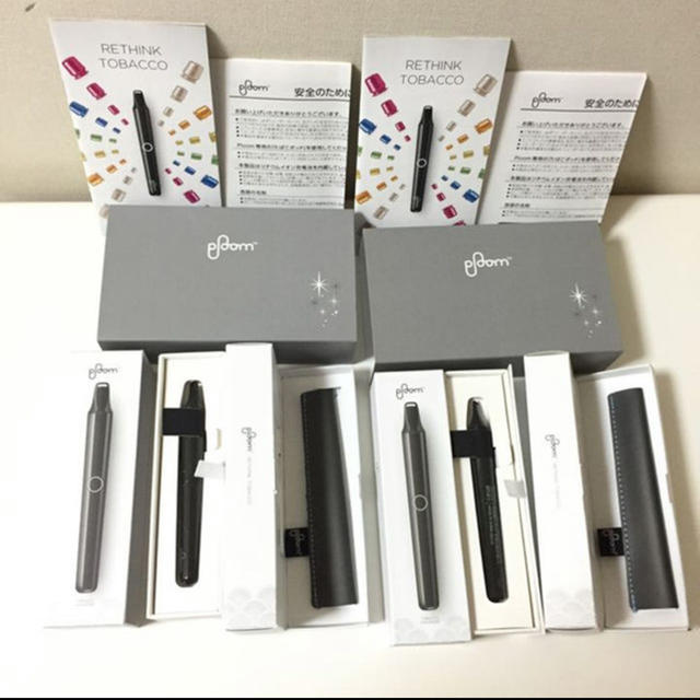 2セット 【 新品 未使用 】 初代 ploom プルーム  JT 電子タバコ  メンズのファッション小物(タバコグッズ)の商品写真