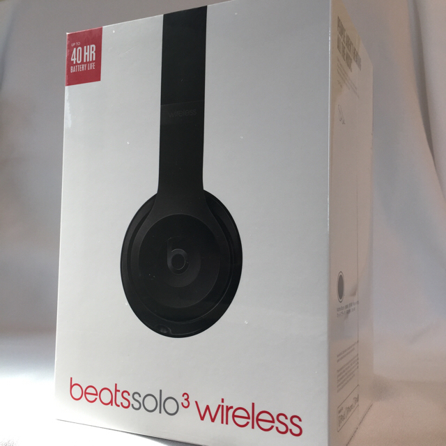 【新品未開封】Beats Solo3 Wireless  マットブラックオーディオ機器