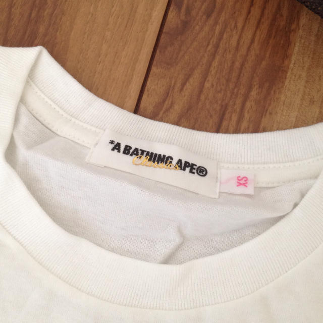 A BATHING APE(アベイシングエイプ)の新品 APE Tシャツ レディースのトップス(Tシャツ(半袖/袖なし))の商品写真