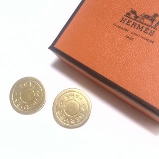 エルメス(Hermes)のエルメス ゴールドイヤリング☆送料込み(イヤリング)