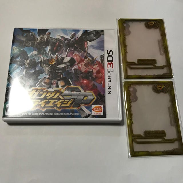 BANDAI(バンダイ)のガンダムトライエイジSP 3DS スリーブ エンタメ/ホビーのゲームソフト/ゲーム機本体(家庭用ゲームソフト)の商品写真