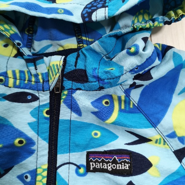 patagonia(パタゴニア)の美品！パタゴニアのパーカー　3T☆キッズ9095 キッズ/ベビー/マタニティのキッズ服男の子用(90cm~)(ジャケット/上着)の商品写真