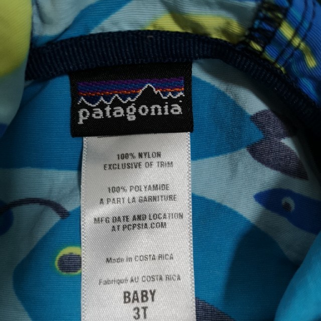 patagonia(パタゴニア)の美品！パタゴニアのパーカー　3T☆キッズ9095 キッズ/ベビー/マタニティのキッズ服男の子用(90cm~)(ジャケット/上着)の商品写真