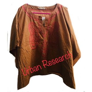 アーバンリサーチ(URBAN RESEARCH)のアーバンリサーチ ポンチョ風ブラウス(シャツ/ブラウス(長袖/七分))