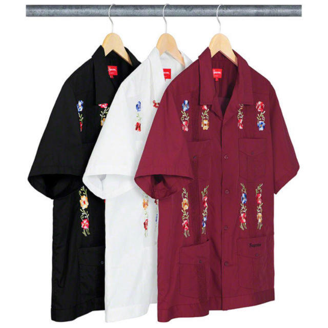 Supreme Flowers Guayabera S/S Shirt