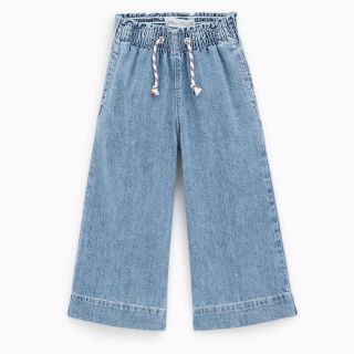 ザラキッズ(ZARA KIDS)のザラ デニムワイドパンツ (パンツ/スパッツ)