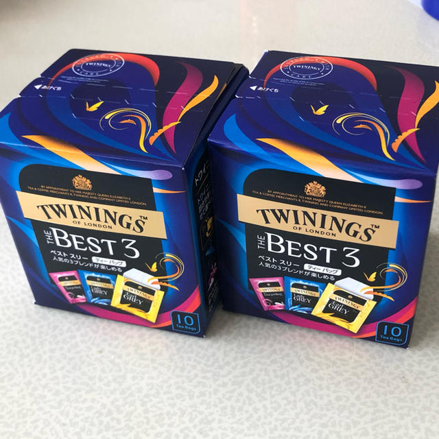 新品 トワイニング 紅茶 ベスト スリー 3種 2箱 TWININGS 食品/飲料/酒の飲料(茶)の商品写真