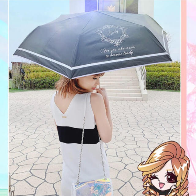 Rady(レディー)のRady♡ホテルシリーズ折りたたみ傘♡ノベルティー レディースのファッション小物(傘)の商品写真