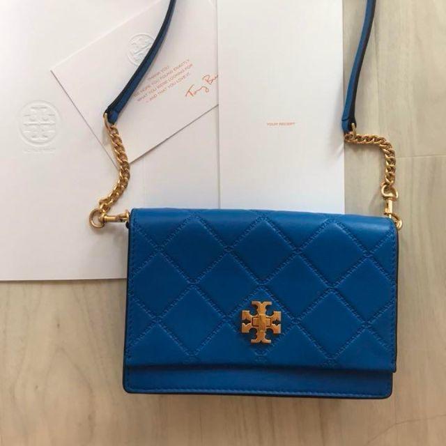 Tory Burch - 激レア☆トリーバーチ ショルダーバッグ 青 ブルーの通販