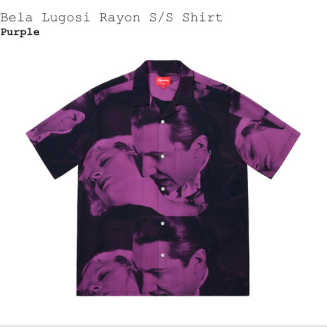Supreme Bela Lugosi Rayon S/S Shirt Sサイズ