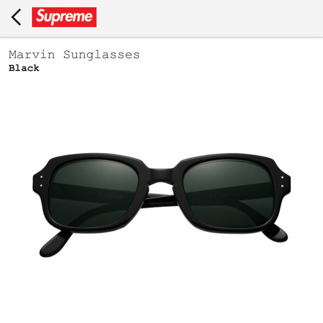 supreme Marvin Sunglassesサングラス/メガネ
