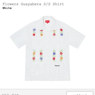 シュプリーム(Supreme)のsupreme Flowers Guayabera S/S Shirt(シャツ)