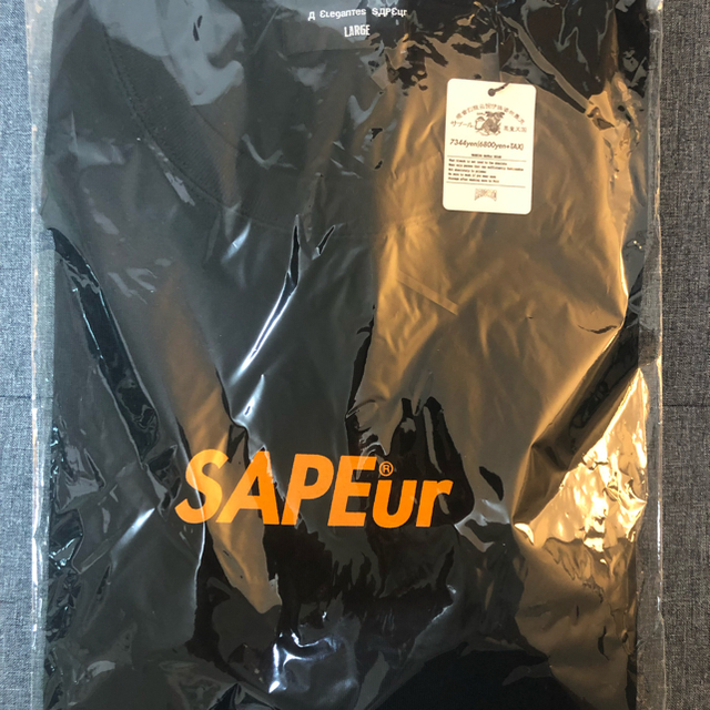 Supreme(シュプリーム)のSAPEur tigercamohead L black メンズのトップス(Tシャツ/カットソー(半袖/袖なし))の商品写真