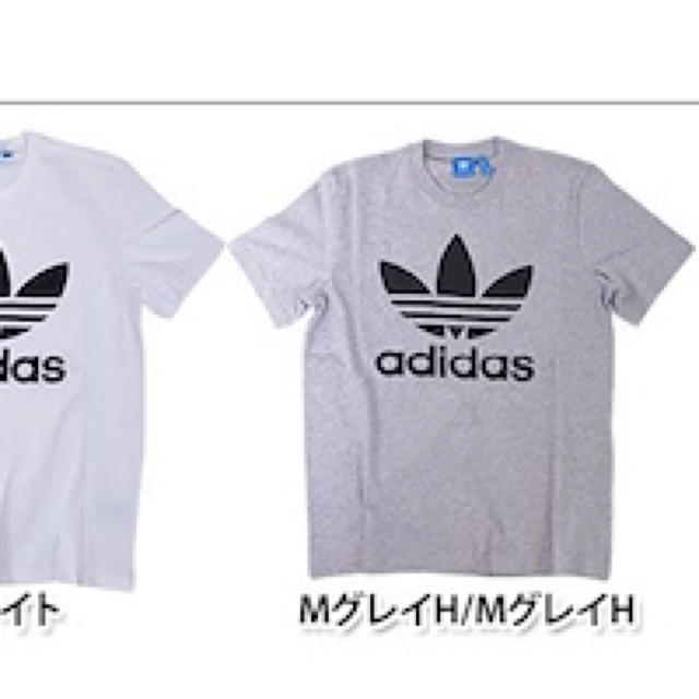 adidas(アディダス)のadidas グレーTシャツ メンズのトップス(Tシャツ/カットソー(半袖/袖なし))の商品写真