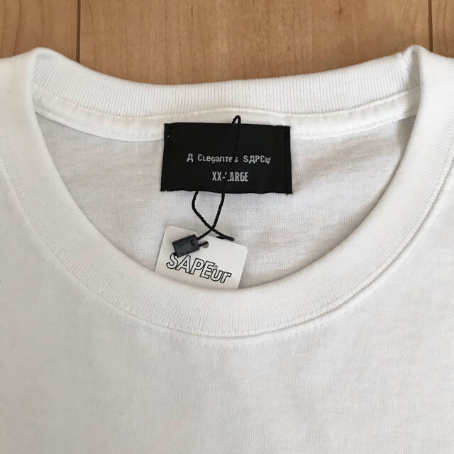 sapeur サプール ドロンジョ Tシャツ 白 メンズのトップス(Tシャツ/カットソー(半袖/袖なし))の商品写真