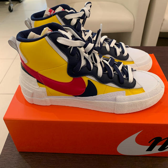 sacai(サカイ)の新品 SNKRS購入 Nike × Sacai blazer MID 8.5 メンズの靴/シューズ(スニーカー)の商品写真