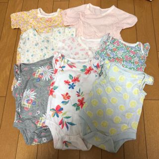 ギャップ(GAP)のGAP 0〜3ヶ月 50.60サイズ ロンパース セット 女の子(ロンパース)