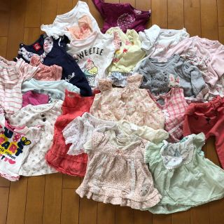 キムラタン(キムラタン)の80女の子詰め合わせセット(Ｔシャツ)