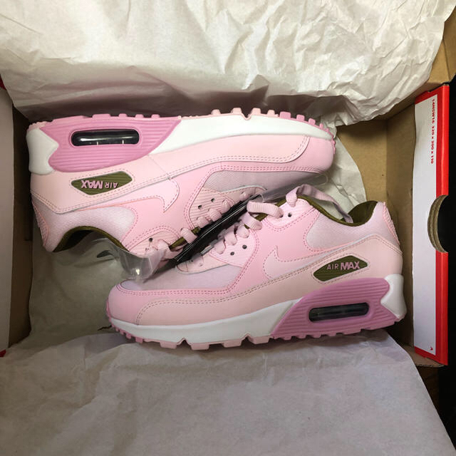 NIKE(ナイキ)のNIKE WMNS AIR MAX 90 SE PINK 23.0cm レディースの靴/シューズ(スニーカー)の商品写真